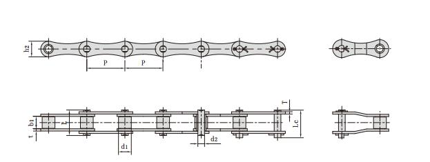 224AH_2120H_雙節距傳動鏈
