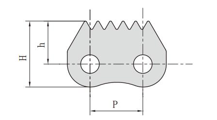 08BSS-941_<font color='red'><font color='red'>不銹鋼</font><font color='red'>尖齒</font>鏈</font>