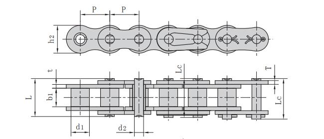 <font color='red'><font color='red'>14BF1</font><font color='red'>鏈條</font></font>_<font color='red'>鏈條</font>規格參數