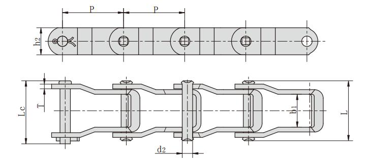 667X<font color='red'>鏈條</font>_鋼制銷(xiāo)合鏈